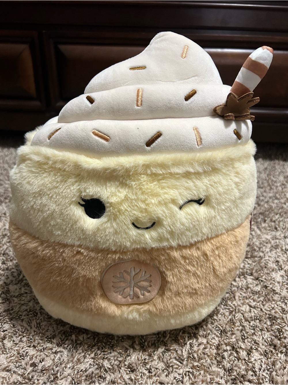 Fuzz A Mallows by Squishmallows - Joyce Eggnog Coffee